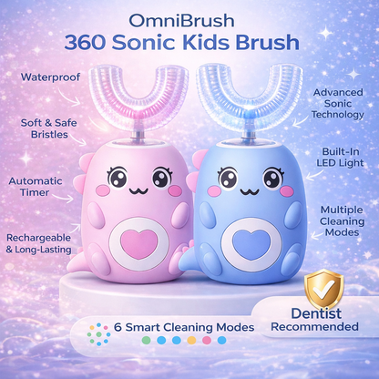 OmniBrush™ 360 Sonic Kids Brush